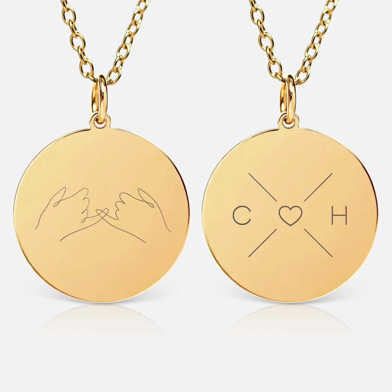 Halskette mit Gravur