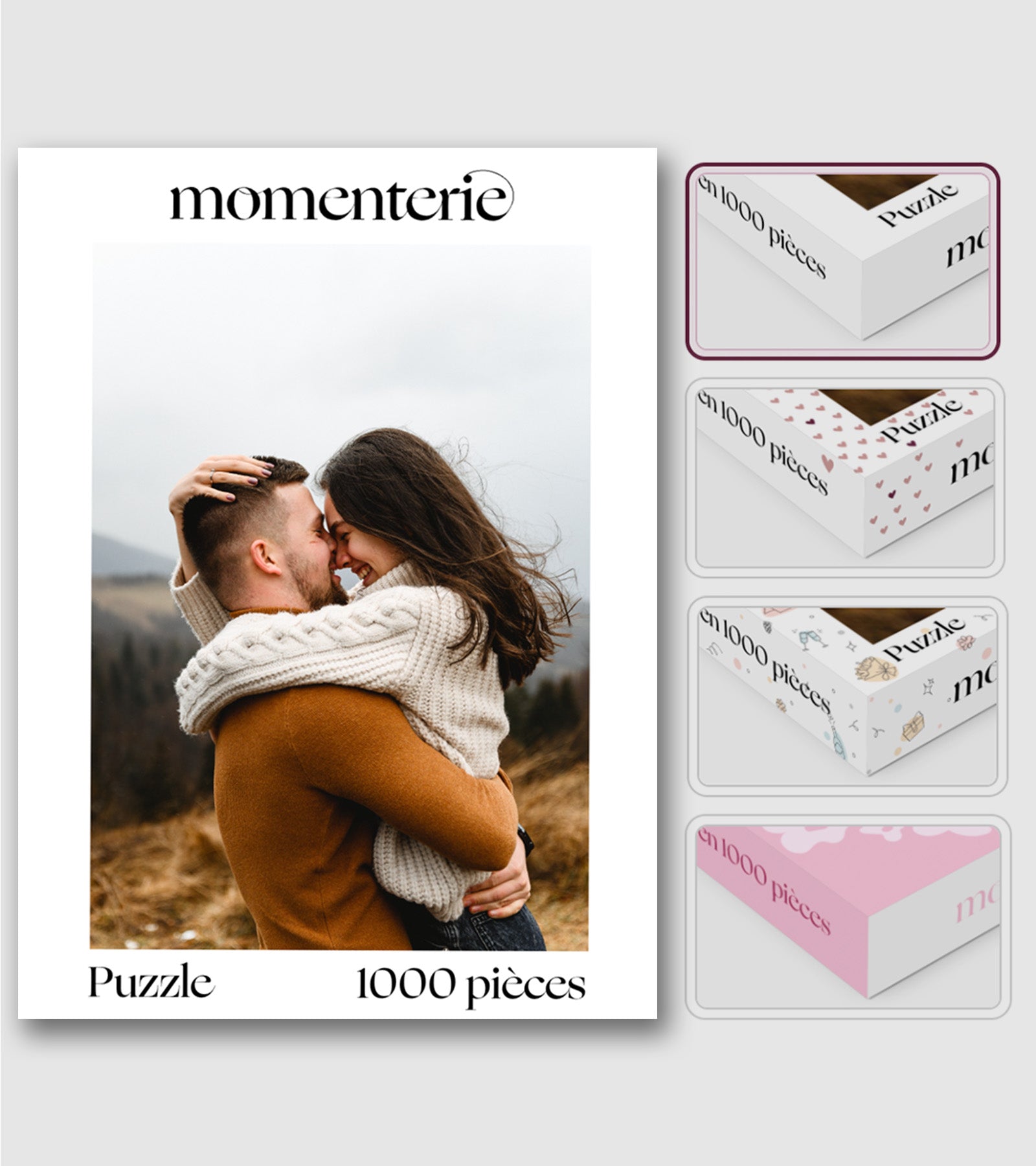 Puzzle photo personnalisé – puzzle de haute qualité avec votre propre photo, cadeau créatif et unique pour la famille, les amis ou le partenaire
